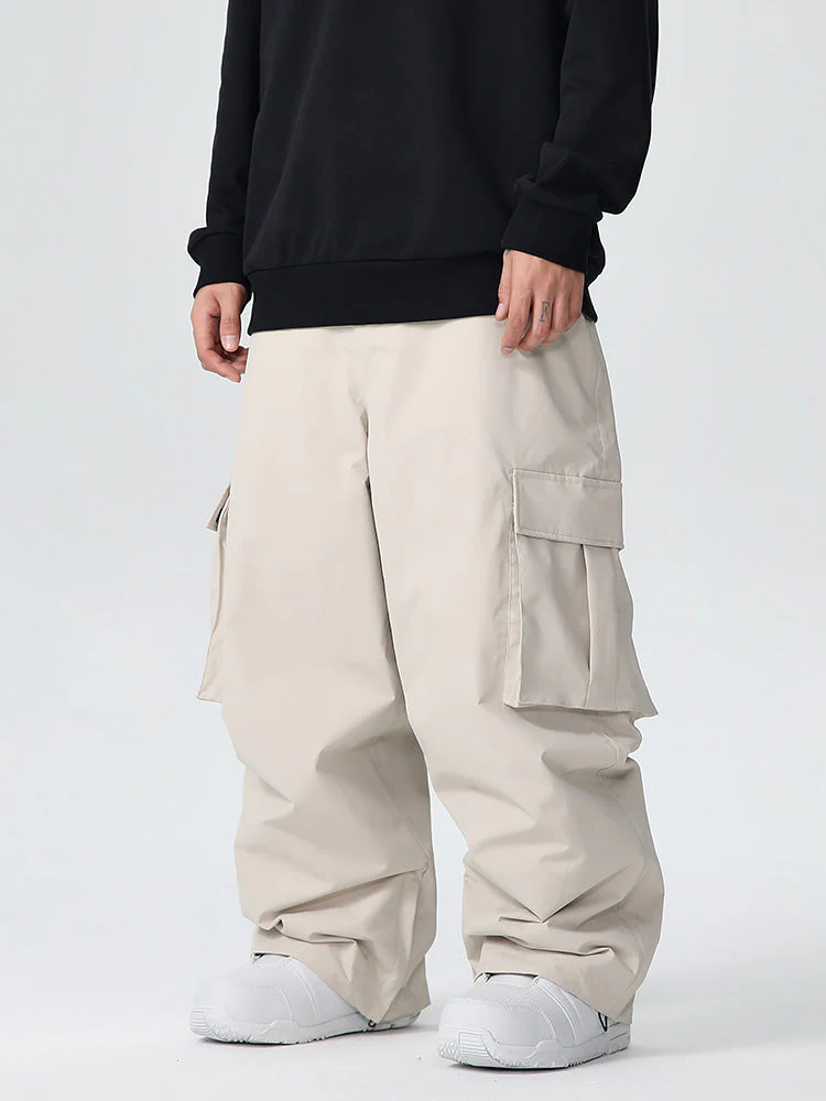 Men's Searipe Durable Mountain Pro All Function Baggy Snow Pants - Image 9