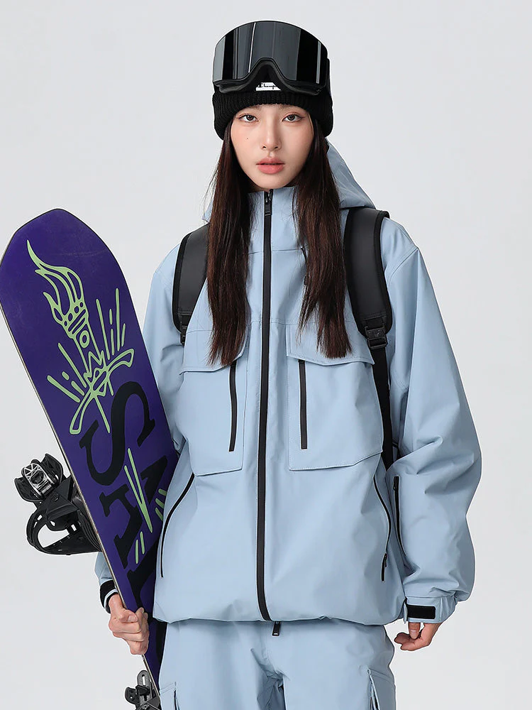 Men's Searipe Durable Mountain Pro All Function Mountain Snow Jacket - Image 14
