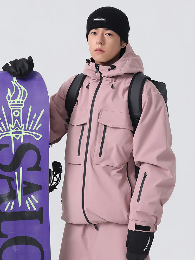 Men's Searipe Durable Mountain Pro All Function Mountain Snow Jacket - Image 22