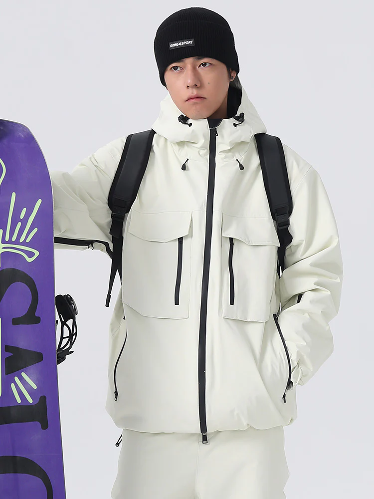 Men's Searipe Durable Mountain Pro All Function Mountain Snow Jacket - Image 25