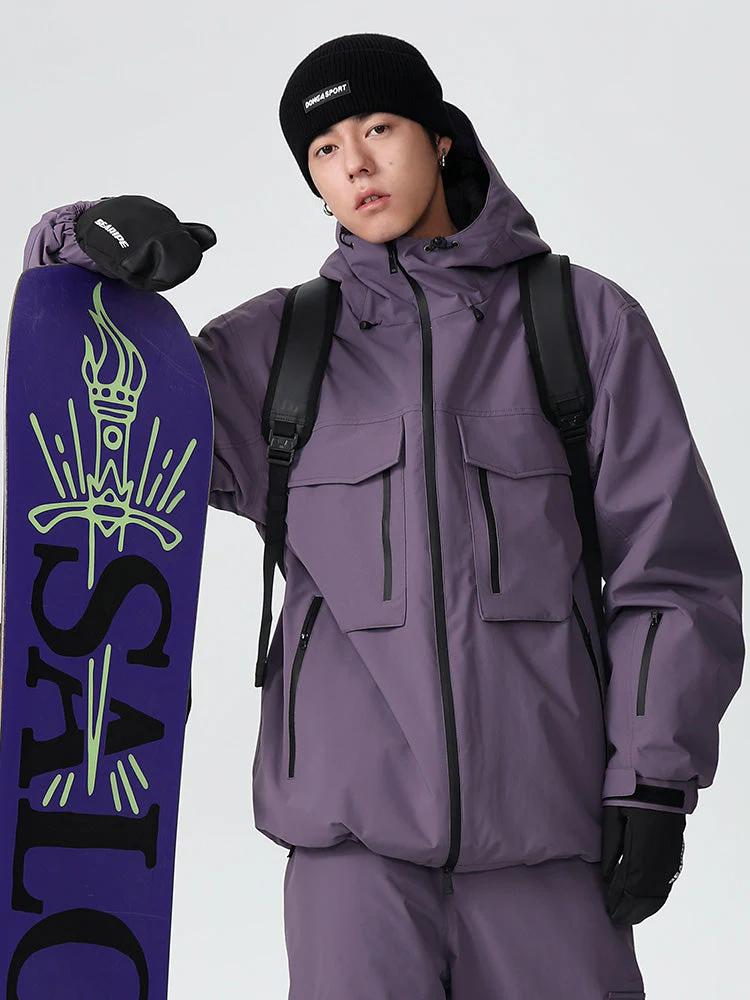 Men's Searipe Durable Mountain Pro All Function Mountain Snow Jacket - Image 5
