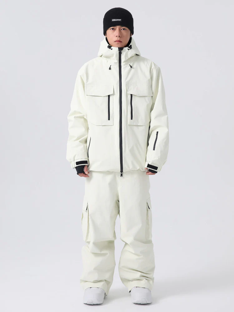Men's Searipe Durable Mountain Pro All Function Mountain Snow Suit - Image 25