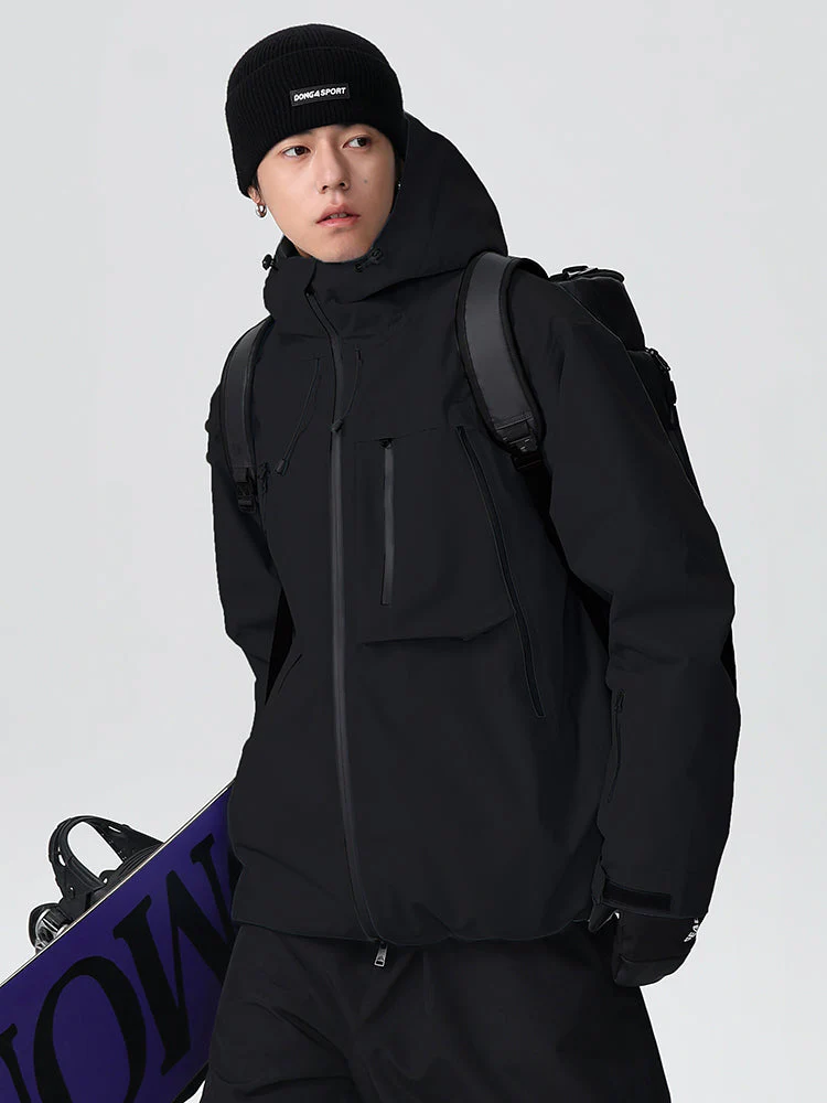 Men's Searipe Durable Mountain Pro All-Terrain Baggy Snow Jacket - Image 16