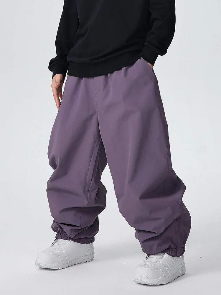 Men's Searipe Durable Mountain Pro All-Weather Baggy Snow Pants - Image 2