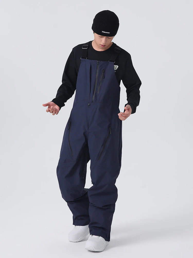 Men's Searipe Durable Mountain Rider All-Terrain Overall Snowboard Pants - Image 11