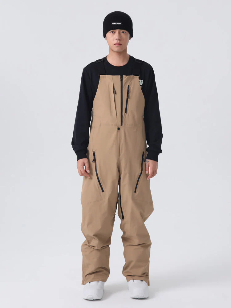Men's Searipe Durable Mountain Rider All-Terrain Overall Snowboard Pants - Image 3