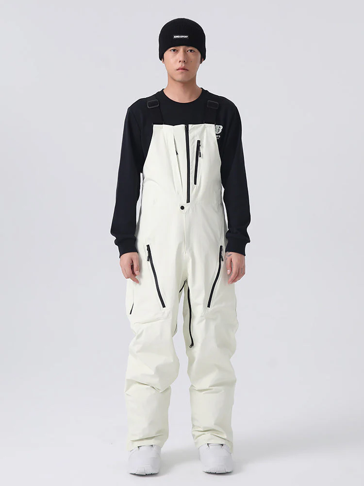 Men's Searipe Durable Mountain Rider All-Terrain Overall Snowboard Pants - Image 6