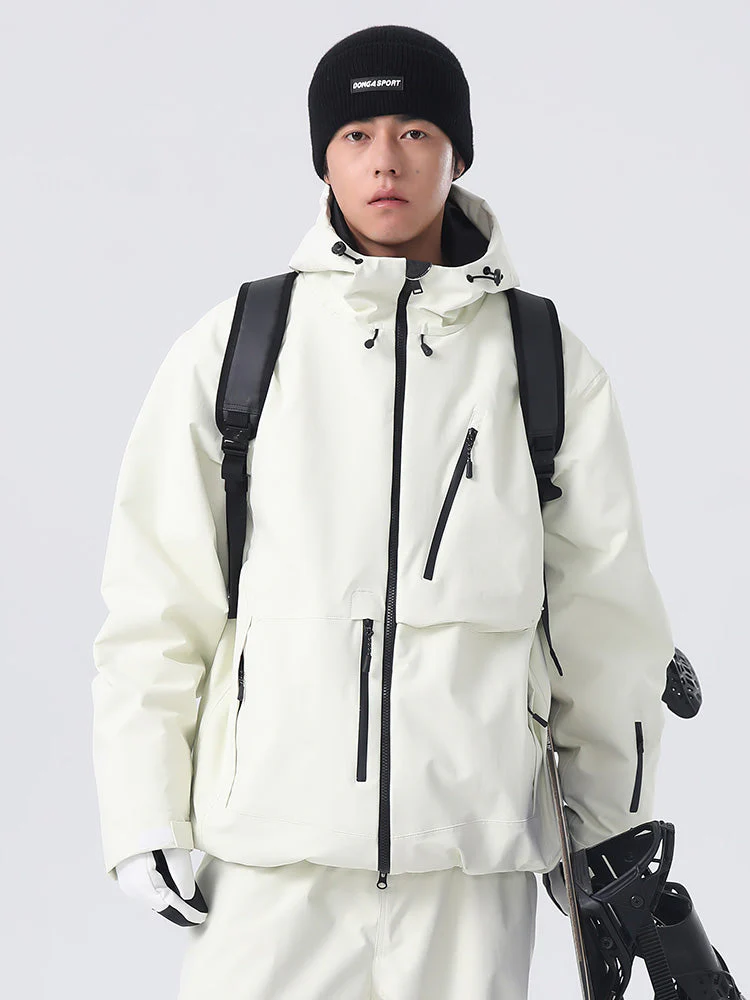 Men's Searipe Durable Mountain Rider All-Weather Baggy Snow Jacket - Image 7