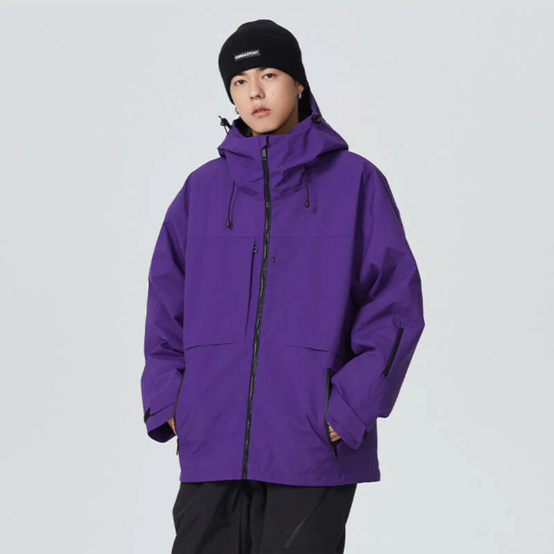 Men's Searipe FrostGuard SnowTech Unisex Snowboard Jacket - Image 15