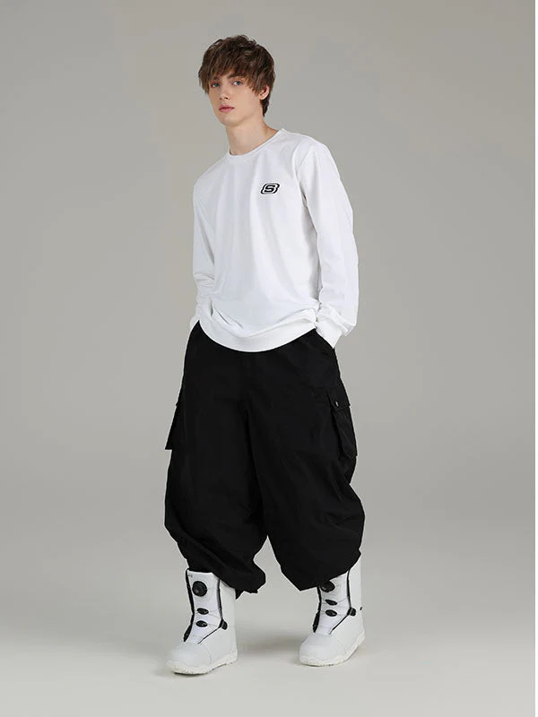 Men's Searipe Prime Baggy Cargo Snowboard Pants - Image 4