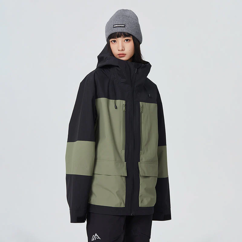 Men's Searipe SnowBound Color Block Mountain Snowboard Jacket - Image 2