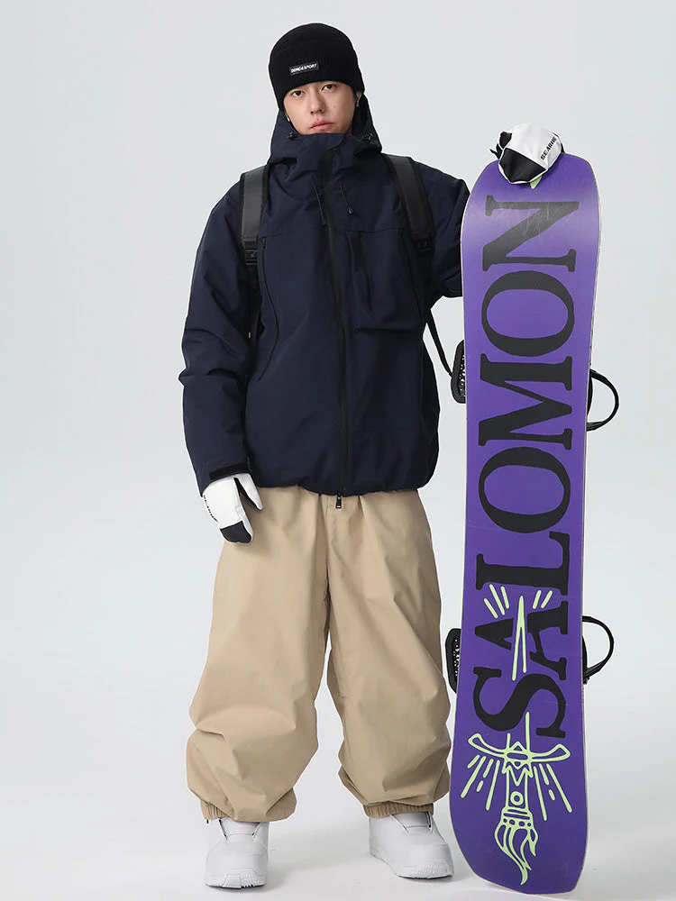 Men's Searipe Unisex Durable Mountain Pro All-Terrain Baggy Snow Suit - Image 13
