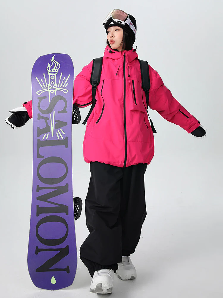 Men's Searipe Unisex Durable Mountain Pro All-Terrain Baggy Snow Suit - Image 24
