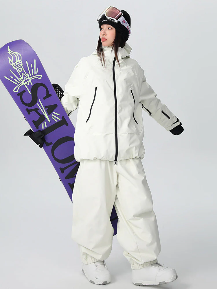 Men's Searipe Unisex Durable Mountain Pro All-Weather Baggy Snow Suit - Image 10