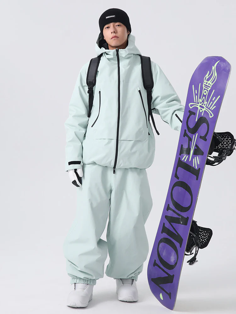 Men's Searipe Unisex Durable Mountain Pro All-Weather Baggy Snow Suit - Image 20