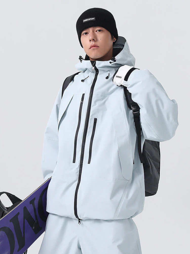 Men's Searipe Unisex Durable Mountain Rider All-Terrain Baggy Snow Jacket - Image 12