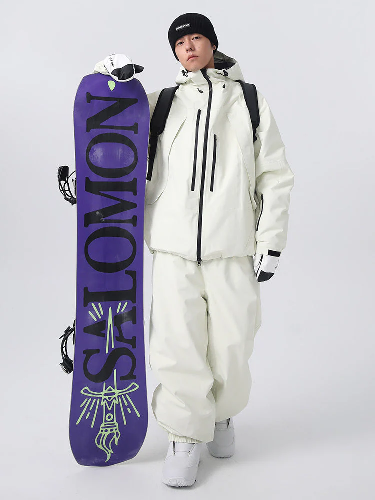 Men's Searipe Unisex Durable Mountain Rider All-Terrain Baggy Snow Suit - Image 10