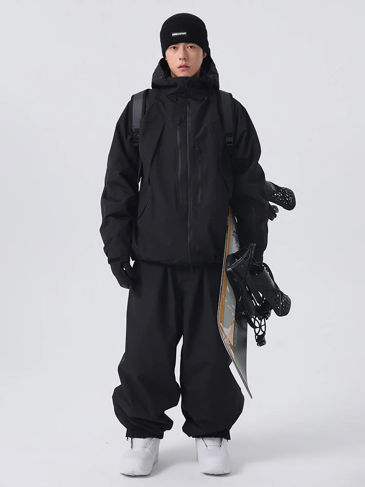 Men's Searipe Unisex Durable Mountain Rider All-Terrain Baggy Snow Suit - Image 4