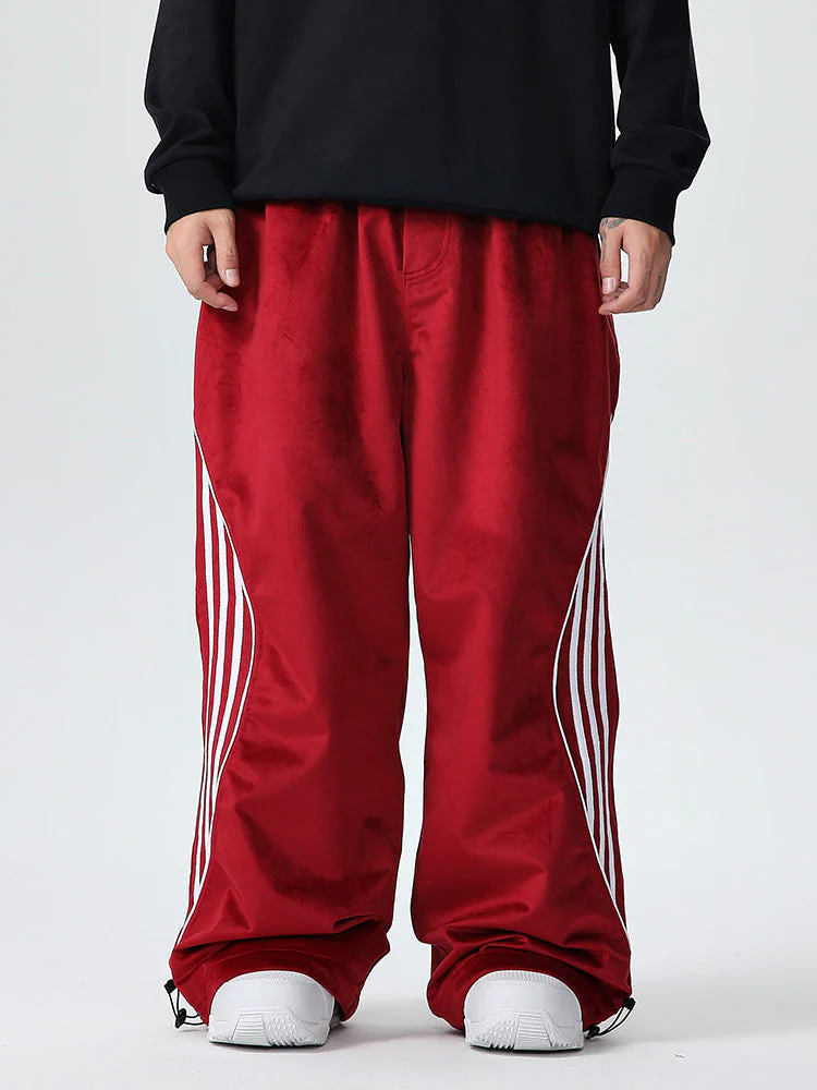 Men's Searipe Unisex Oversize Fleece ChillTech Baggy Snow Pants - Image 4
