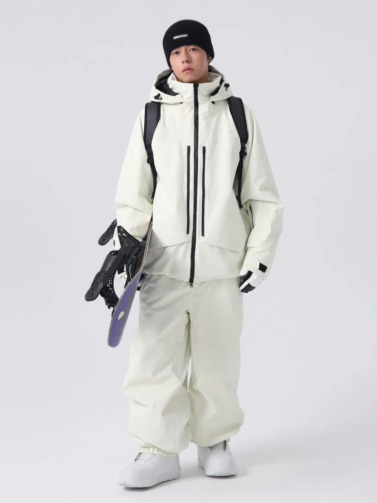 Men's Searipe Unisex Ridge Master Mountain Freerider Baggy Snow Suit