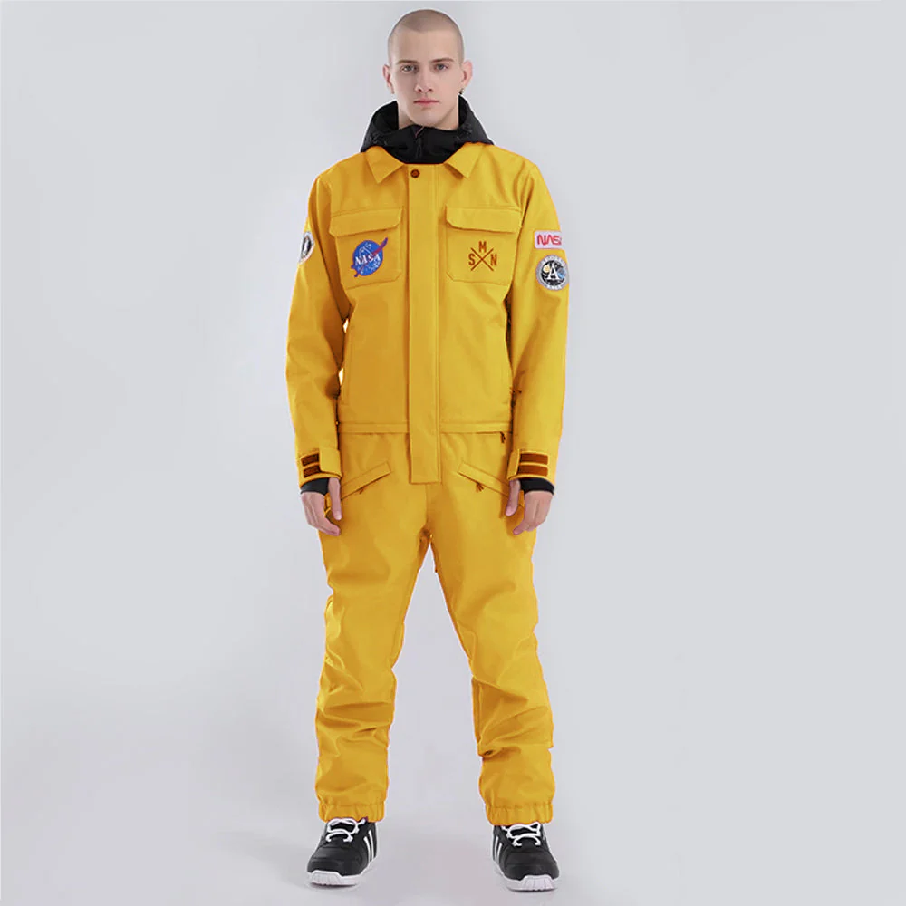 Men's SMN Slope Star Nasa Icon Ski Suits Winter Snowsuits - Image 2