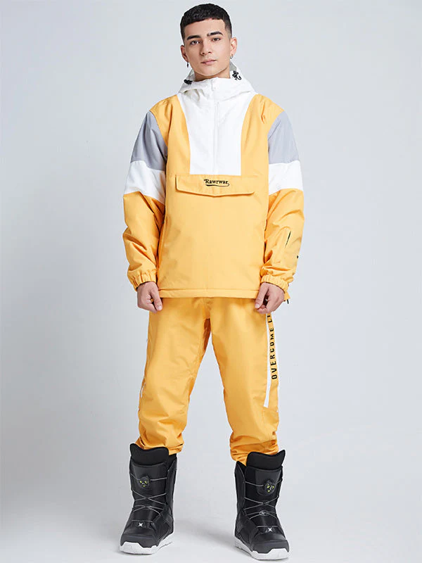 Men's Snow Addict Winter Two Pieces Mountain Snowsuits - Image 4