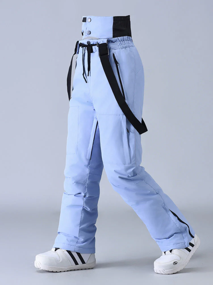 Men's SnowPeak StormGuard All-Weather Insulated Ski Bibs Snow Pants - Image 10