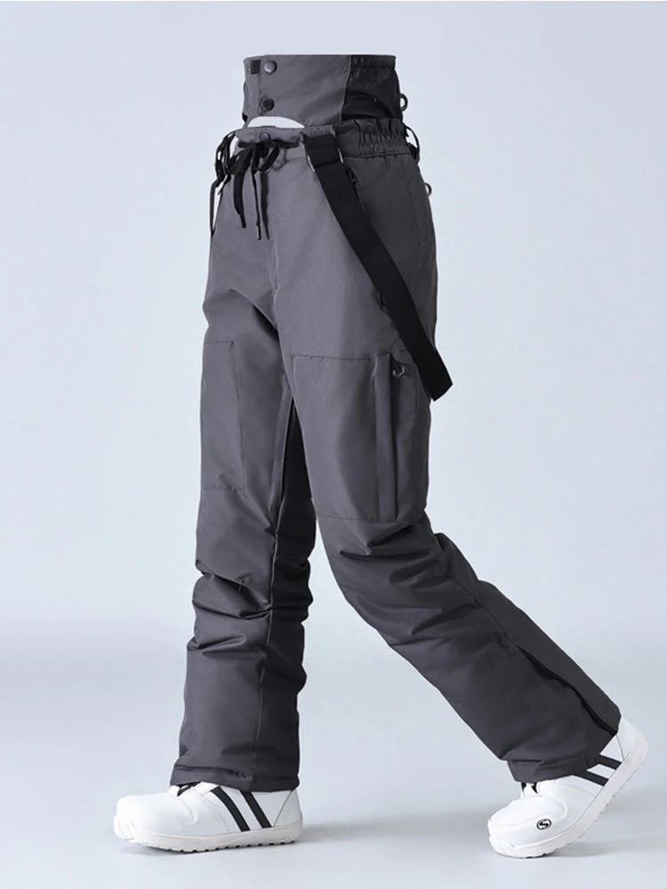 Men's SnowPeak StormGuard All-Weather Insulated Ski Bibs Snow Pants - Image 6