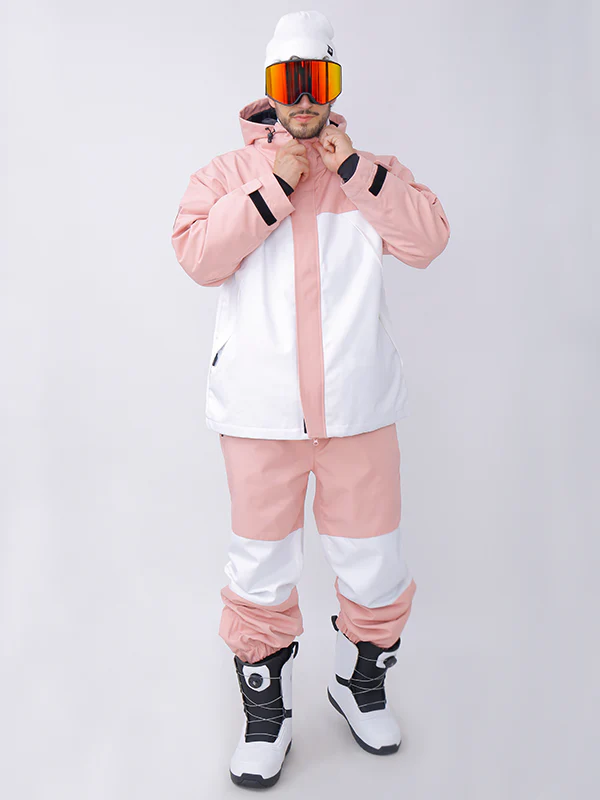 Men's Snowverb Alpine Ranger Colorblock Snowboard Jacket - Image 8