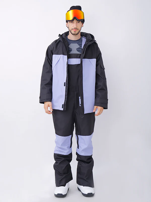 Men's Snowverb Alpine Ranger Colorblock Snowsuits - Image 3
