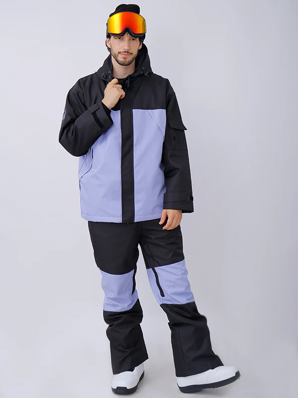 Men's Snowverb Alpine Ranger Colorblock Snowsuits - Image 4