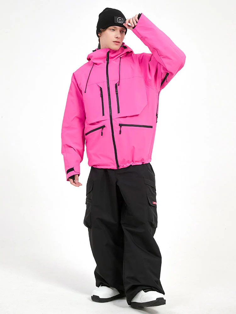 Men's Durable Steeze HypeShred Baggy Utility Cargo Snow Suit - Image 2