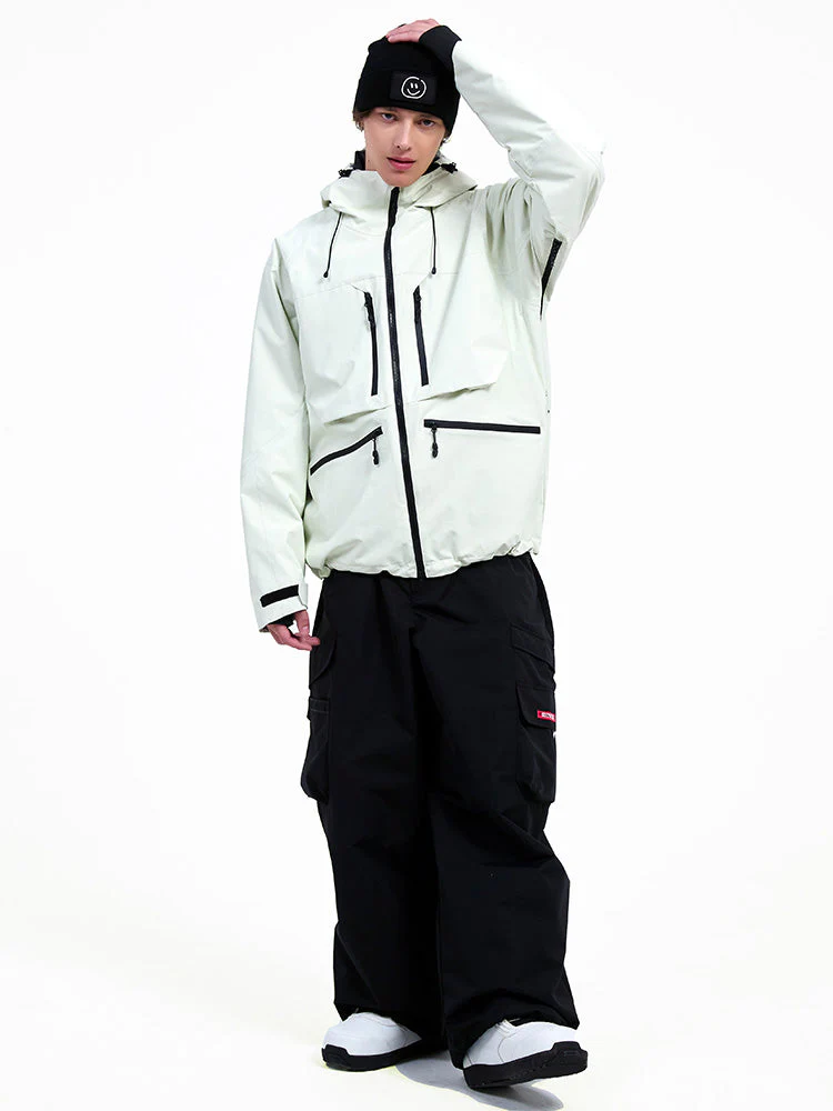 Men's Durable Steeze HypeShred Baggy Utility Cargo Snow Suit - Image 6