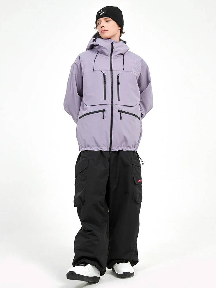 Men's Durable Steeze HypeShred Baggy Utility Cargo Snow Suit - Image 8