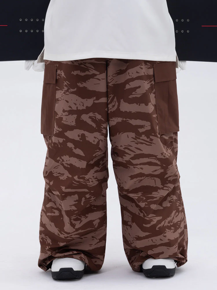 Men's Mountain Chill Freestyle Prime Baggy Camo Snowboard Pants - Image 6