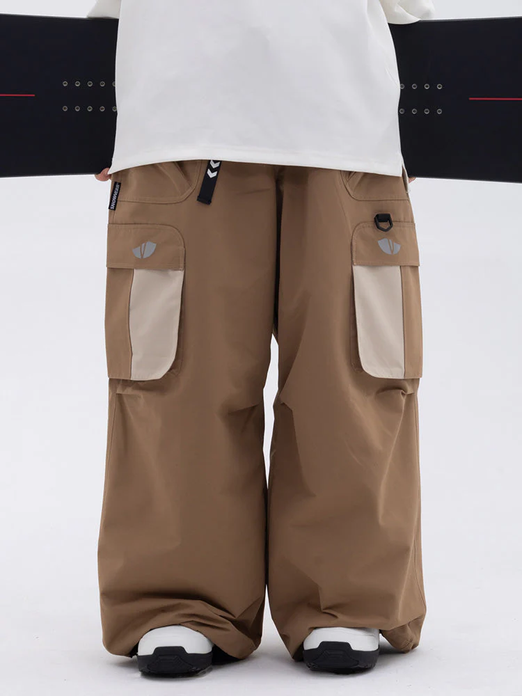 Men's Skyguard Utility Extra Baggy Cargo Snow Pants - Image 6