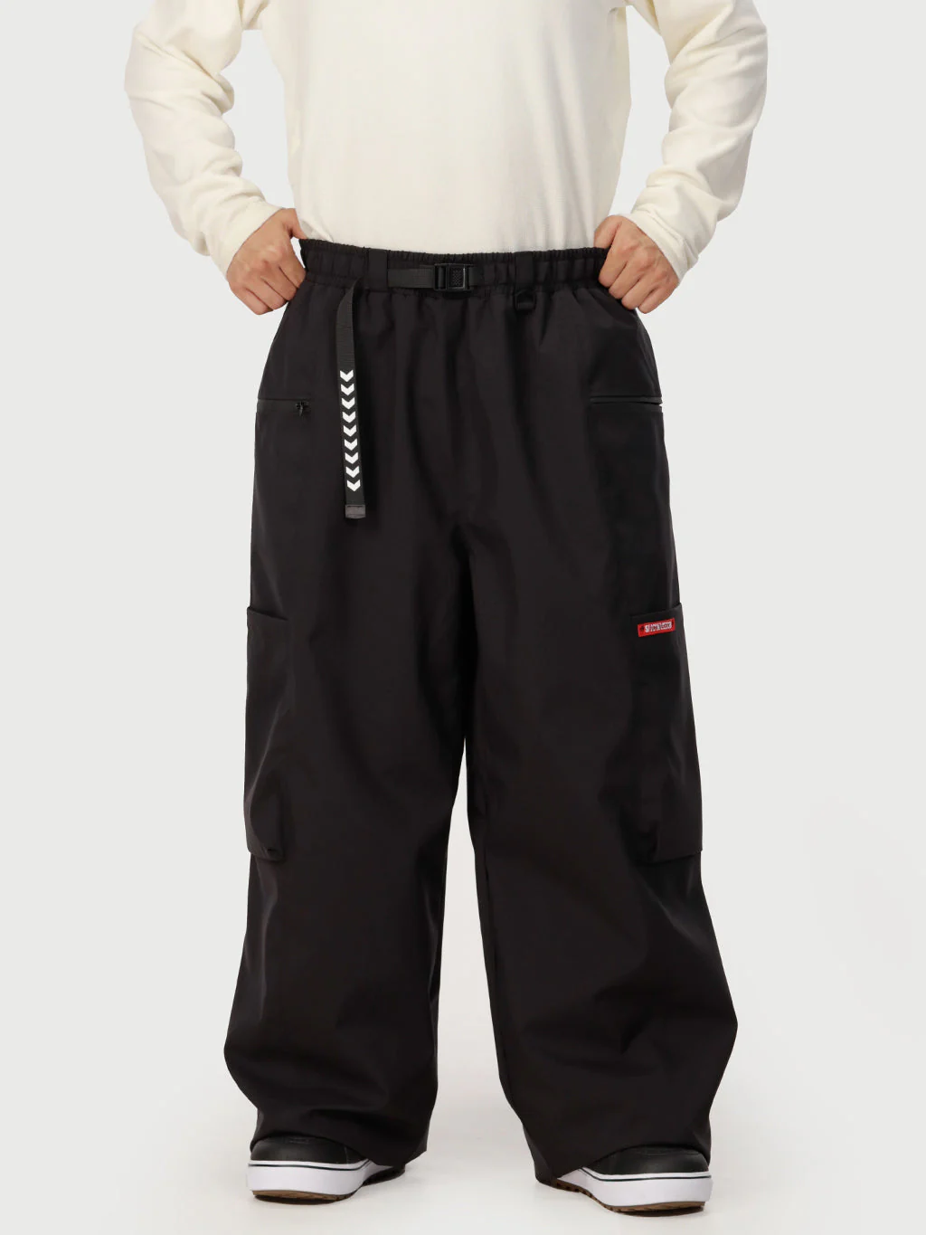 Men's Techline Durable Stretch Utility Cargo Snow Pants – Baggy Freestyle Fit - Image 13