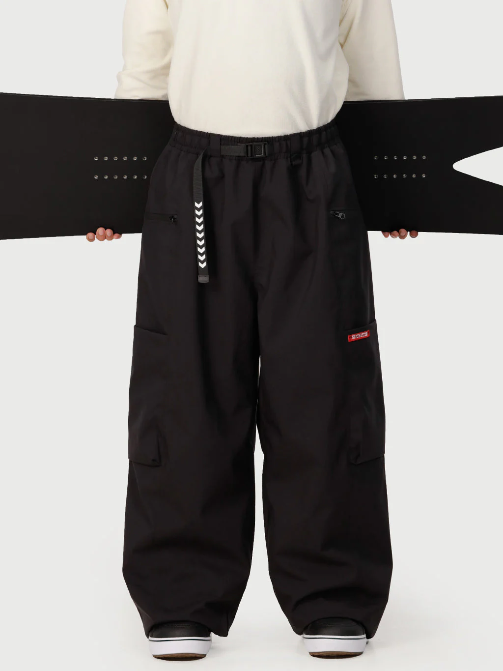 Men's Techline Durable Stretch Utility Cargo Snow Pants – Baggy Freestyle Fit - Image 14