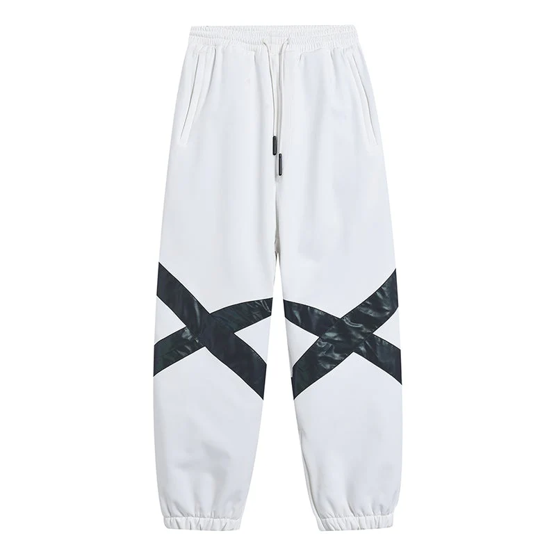 Men's Unisex Arctic Queen Glimmer Neon Light Cross X Snow Pants - Image 3