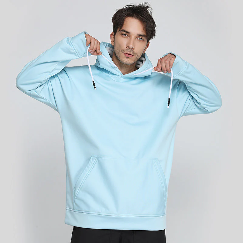 Men's Unisex Cosone Olivine Soft Shell Outdoor Hoodie - Image 2