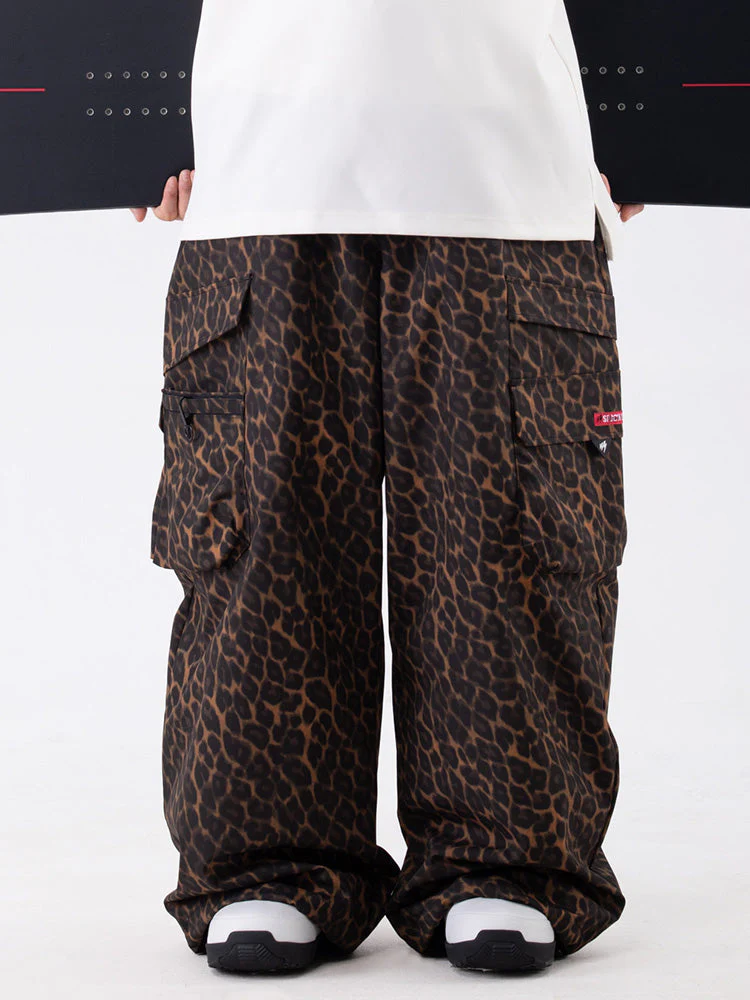 Men's Wild Soul Steeze ParkRider Multi-Pocket Utility Cargo Snow Pants - Image 2
