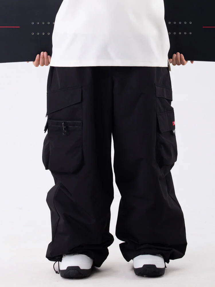 Men's Wild Soul Steeze ParkRider Multi-Pocket Utility Cargo Snow Pants - Image 6
