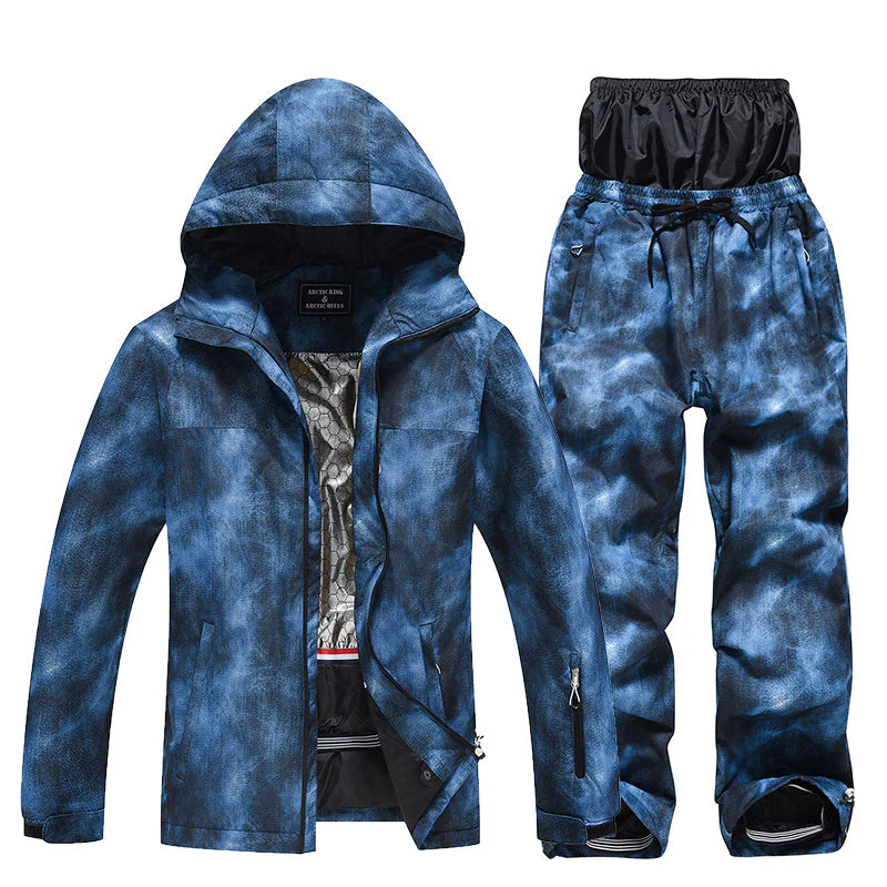 Men's Winter Outdoor Adventure Season Snow Jacket & Pants Set - Image 2