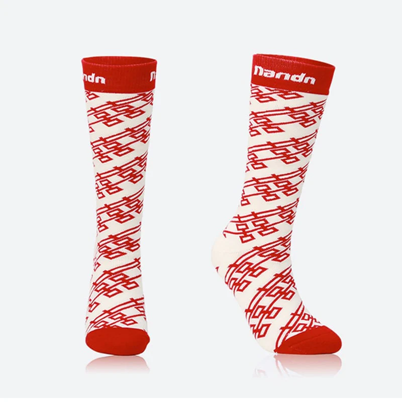 Nandn City Escape Unisex Thermal Wool Long Ski & Snowboard Socks - Image 4