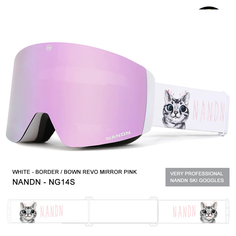 Nandn Unisex Hello Kitty Iconic Snow Goggles - Image 10