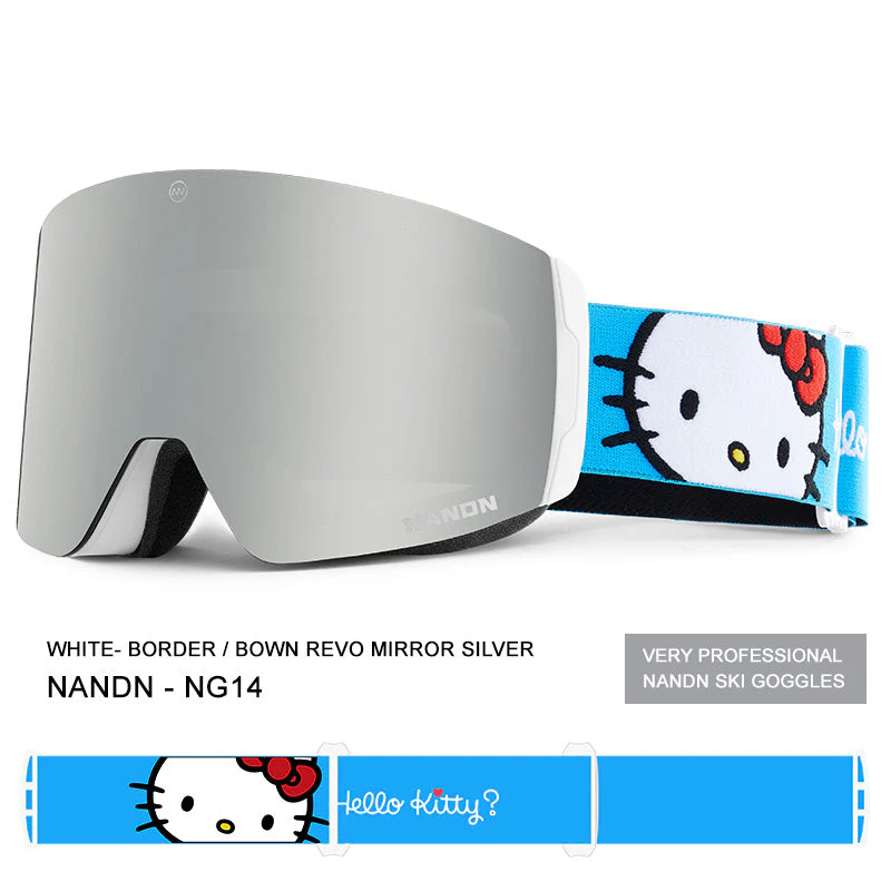 Nandn Unisex Hello Kitty Iconic Snow Goggles - Image 6