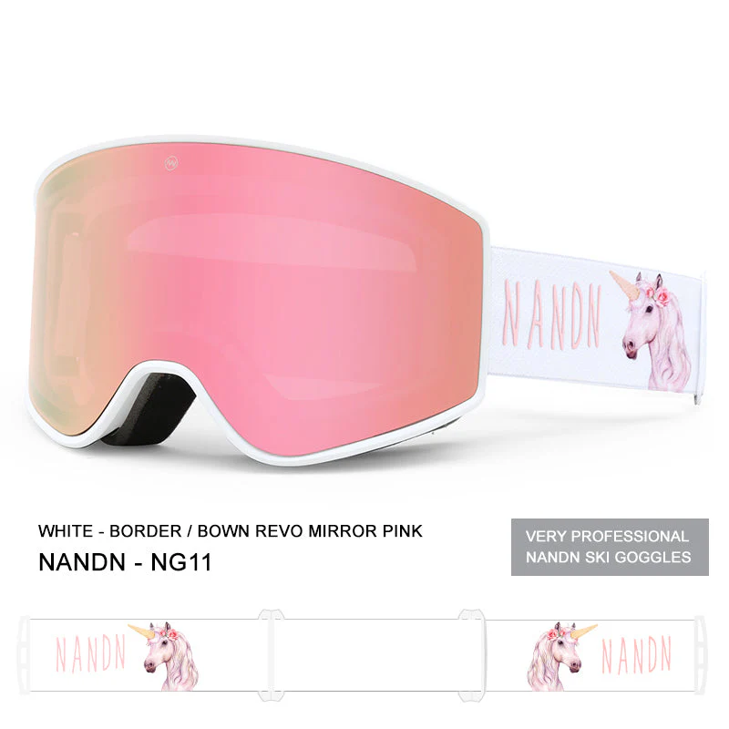 Nandn Unisex Winter Snowboard Protection Interchangeable Ski Goggles - Image 10