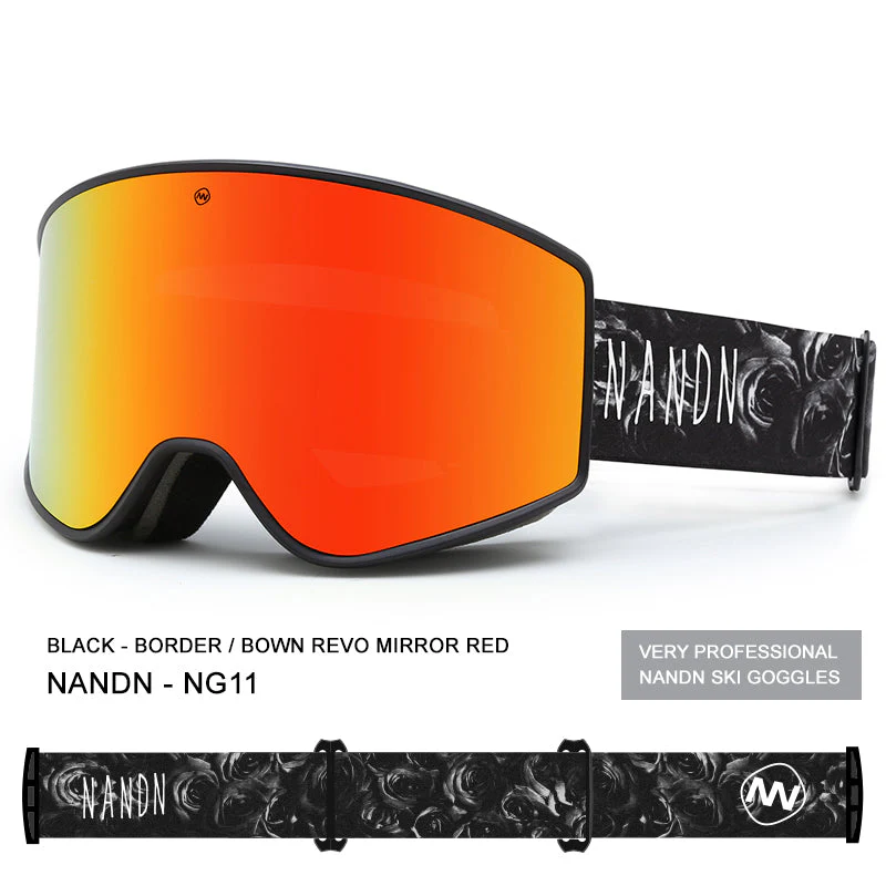 Nandn Unisex Winter Snowboard Protection Interchangeable Ski Goggles - Image 8