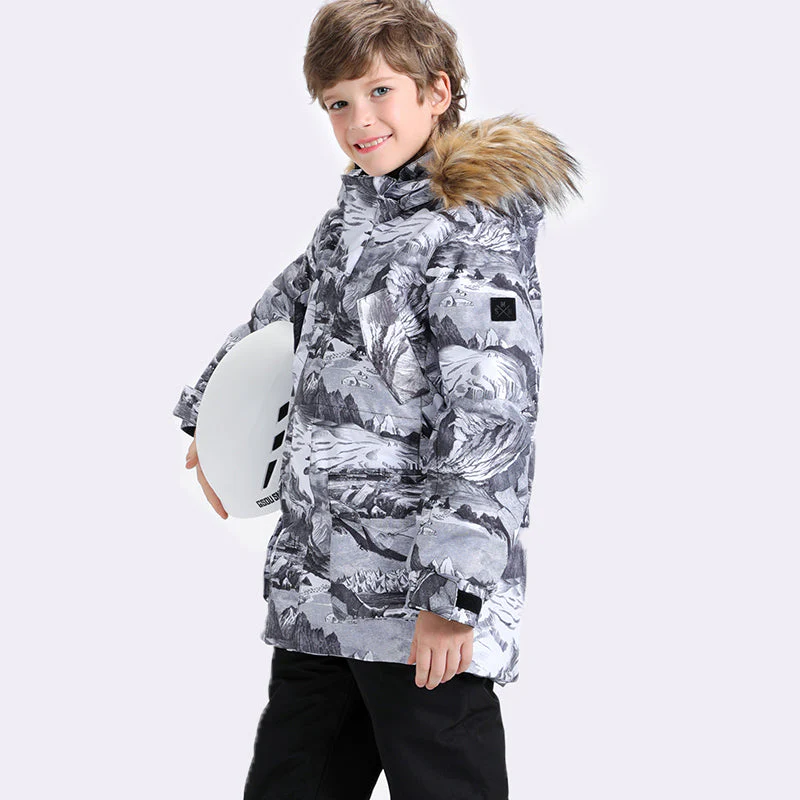 Kids SMN Metropolis Insulated Snow Jacket - Image 4