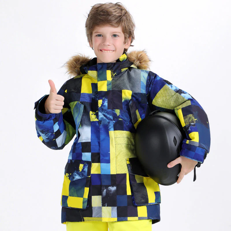 Kids SMN Metropolis Insulated Snow Jacket - Image 5